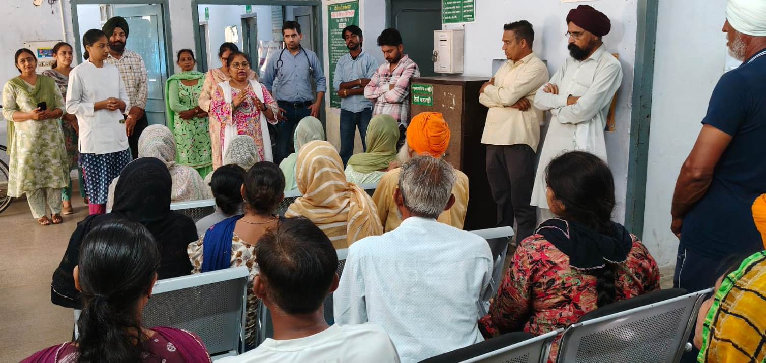 Special camps organized to make the elderly aware about health care